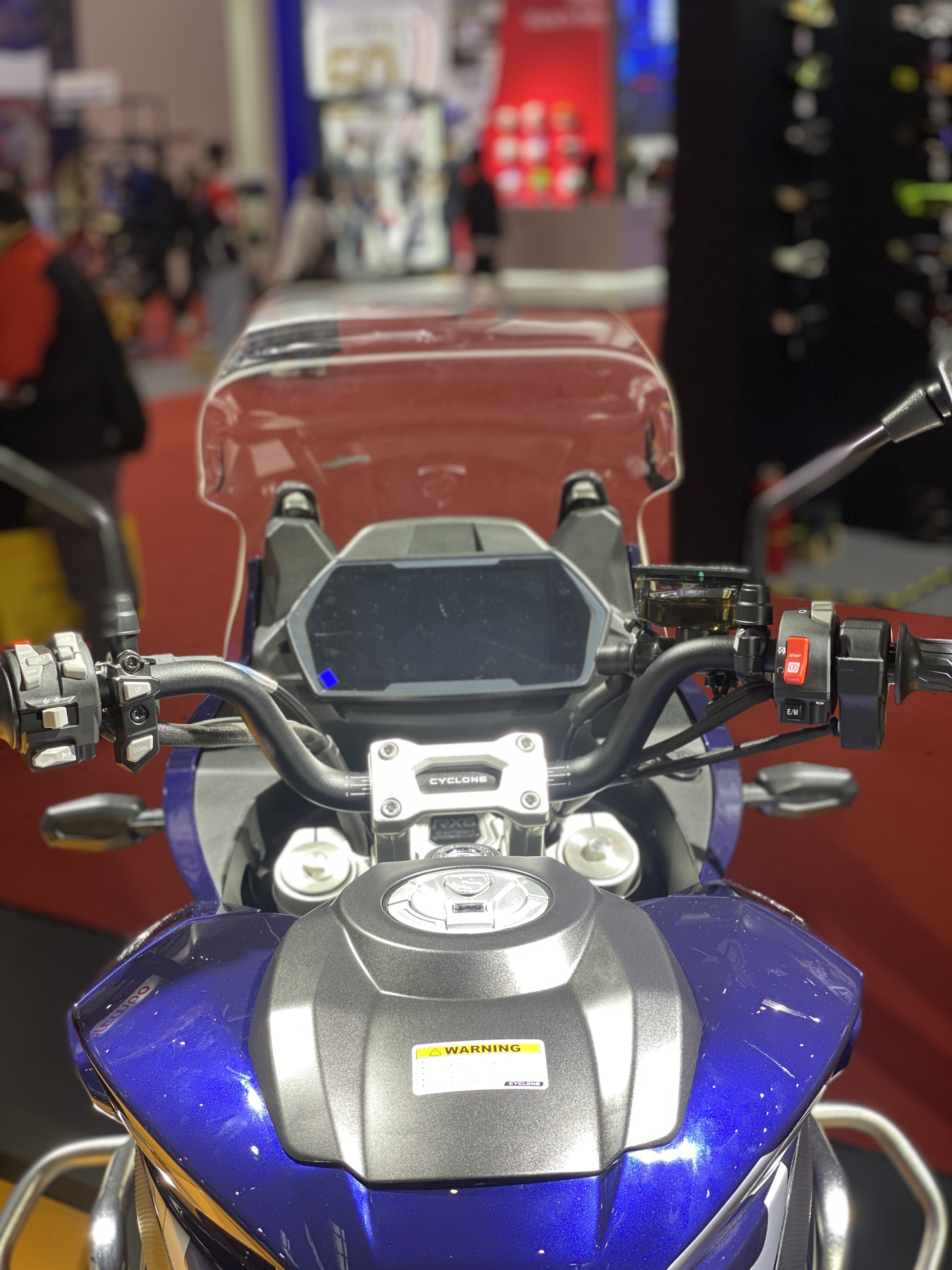 北京摩托车展-宗申赛科龙rx650