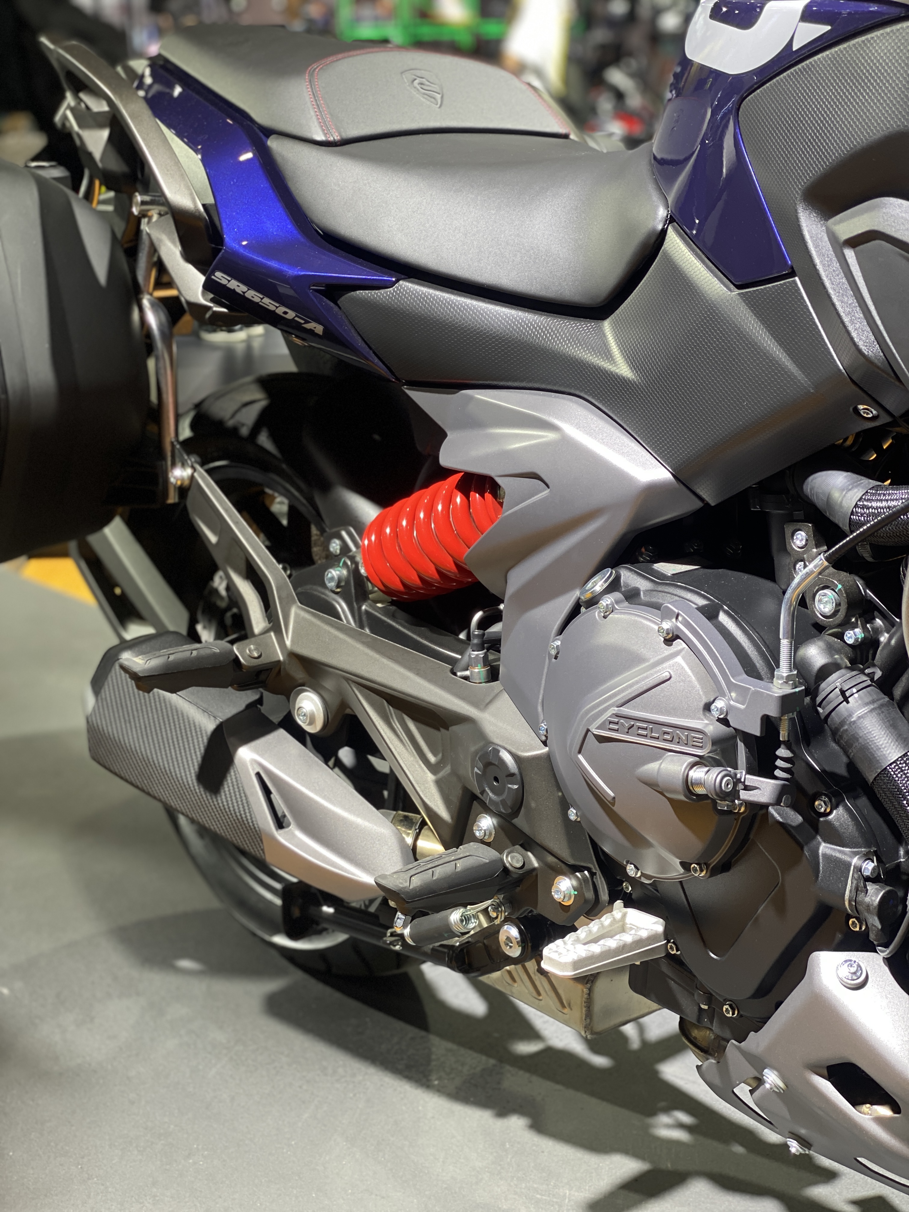 北京摩托车展-宗申赛科龙rx650