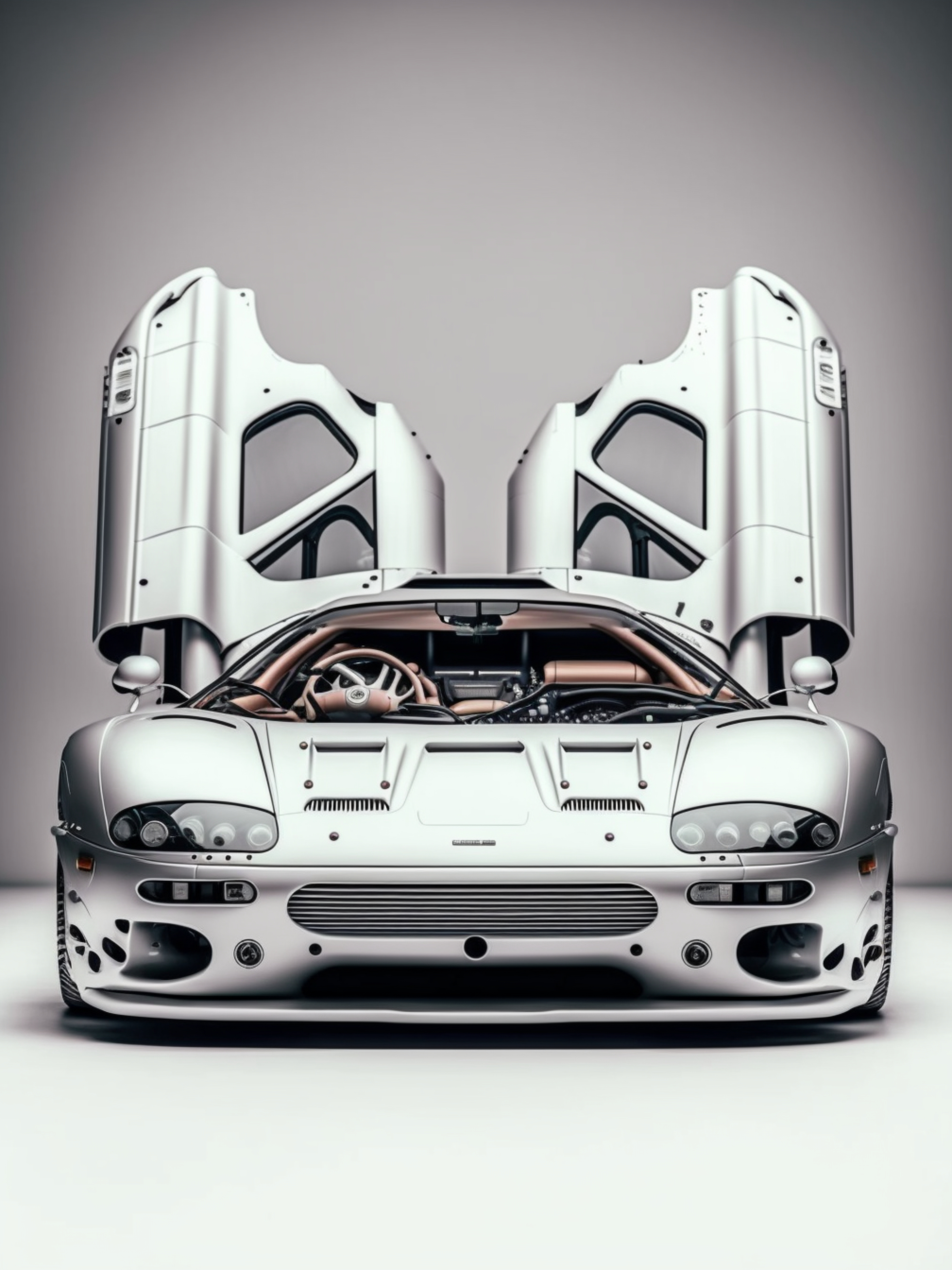 工业金属风捷豹xj220 | ai制作