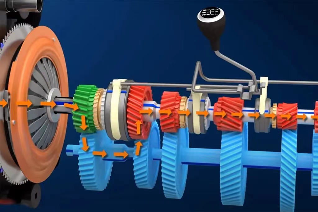 手动变速器示意图图片