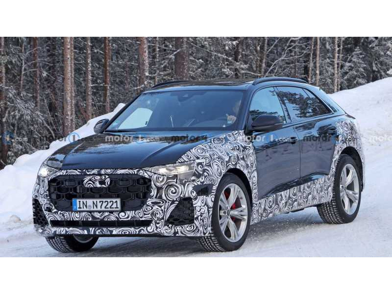 新款奥迪q8的最新谍照曝光,根据规划最快