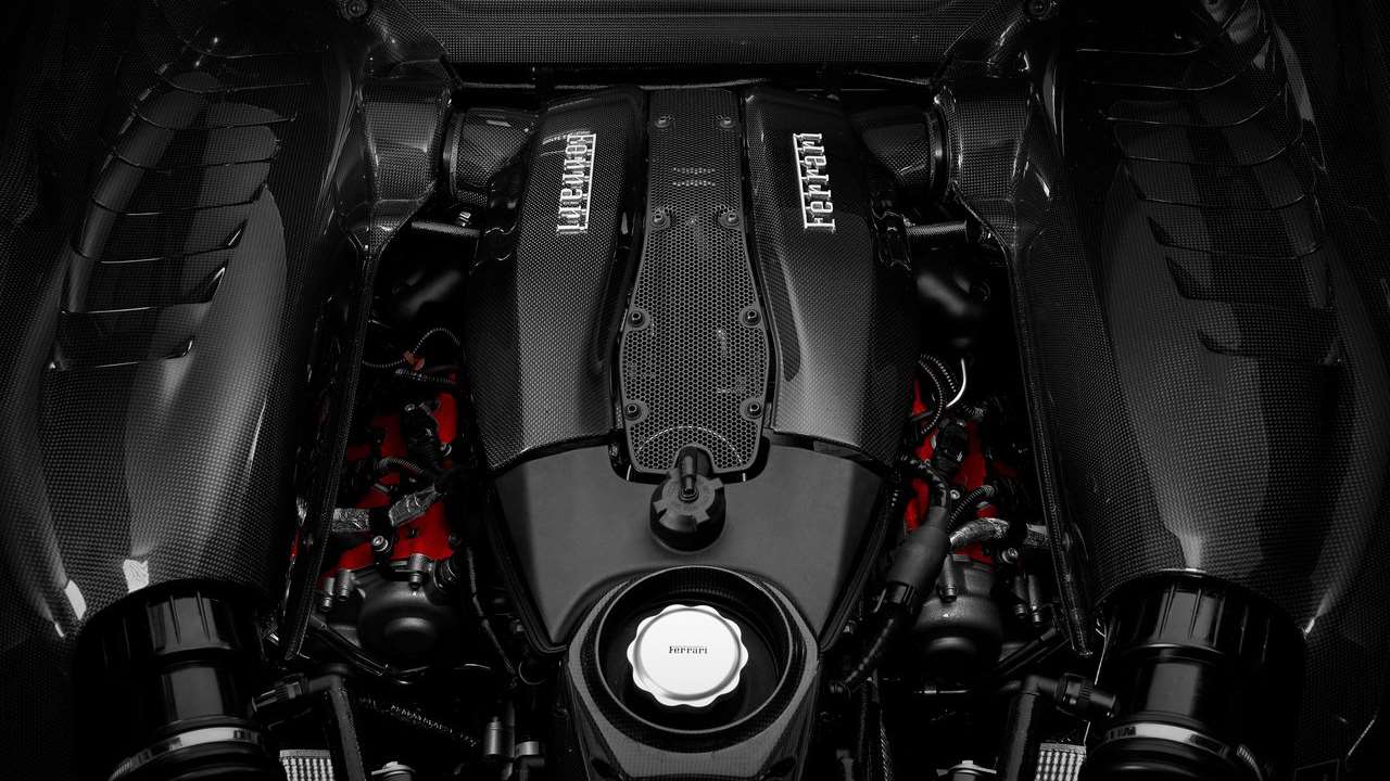 法拉利f8 tributo发动机