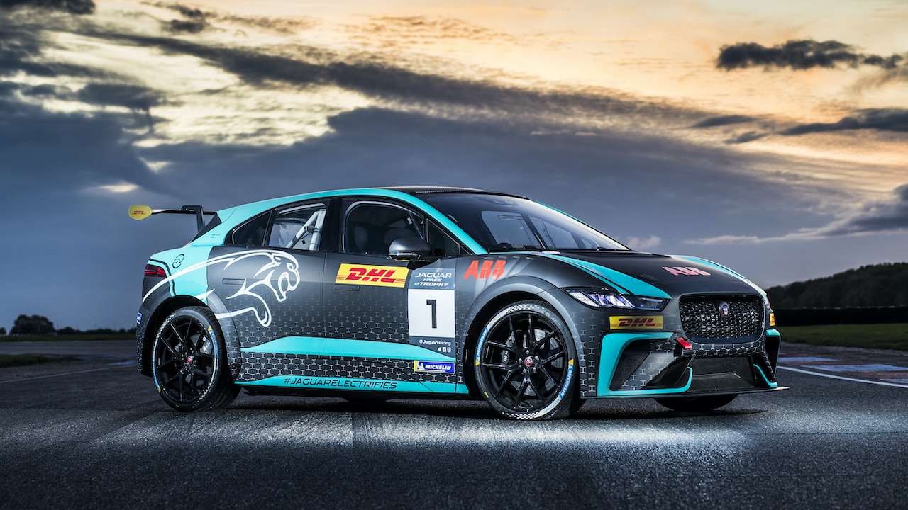 捷豹fe车队参赛e trophy赛车i-pace细节功能展示