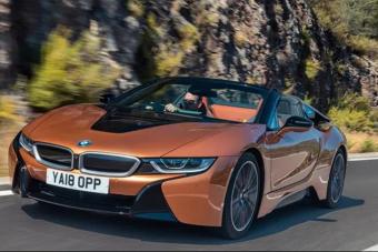 宝马i8敞篷版即将英国开卖起售价约112万元