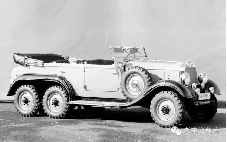 今天奔驰g级越野车的先驱之一1934年问世的梅塞德斯奔驰g4