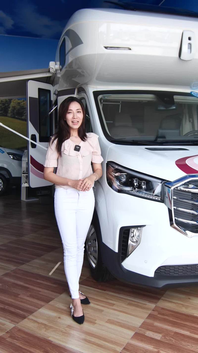 Maxus Rv90 大通大通V90房车2021款 上汽大通MAXUS RV90 生活家V90 2.0T 自动 大额头横床豪华版全车总览视频说明书_车型亮点项_易车