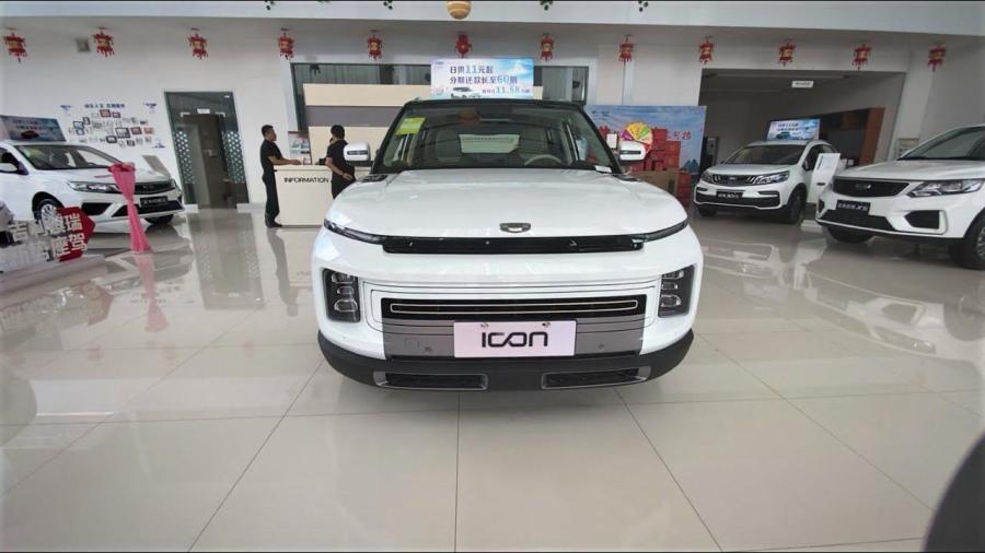 既个性又前卫,吉利icon i7,科技感十足