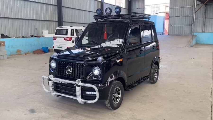 奔驰大g也有老年代步车了太不可思议了吧