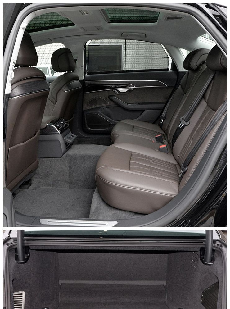 奥迪a8出新款了车长5米3最低配也是30t比宝马7系更商务