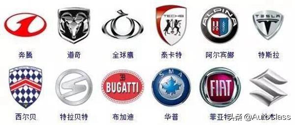 来看看全球364个车标认识一半以上就是专家