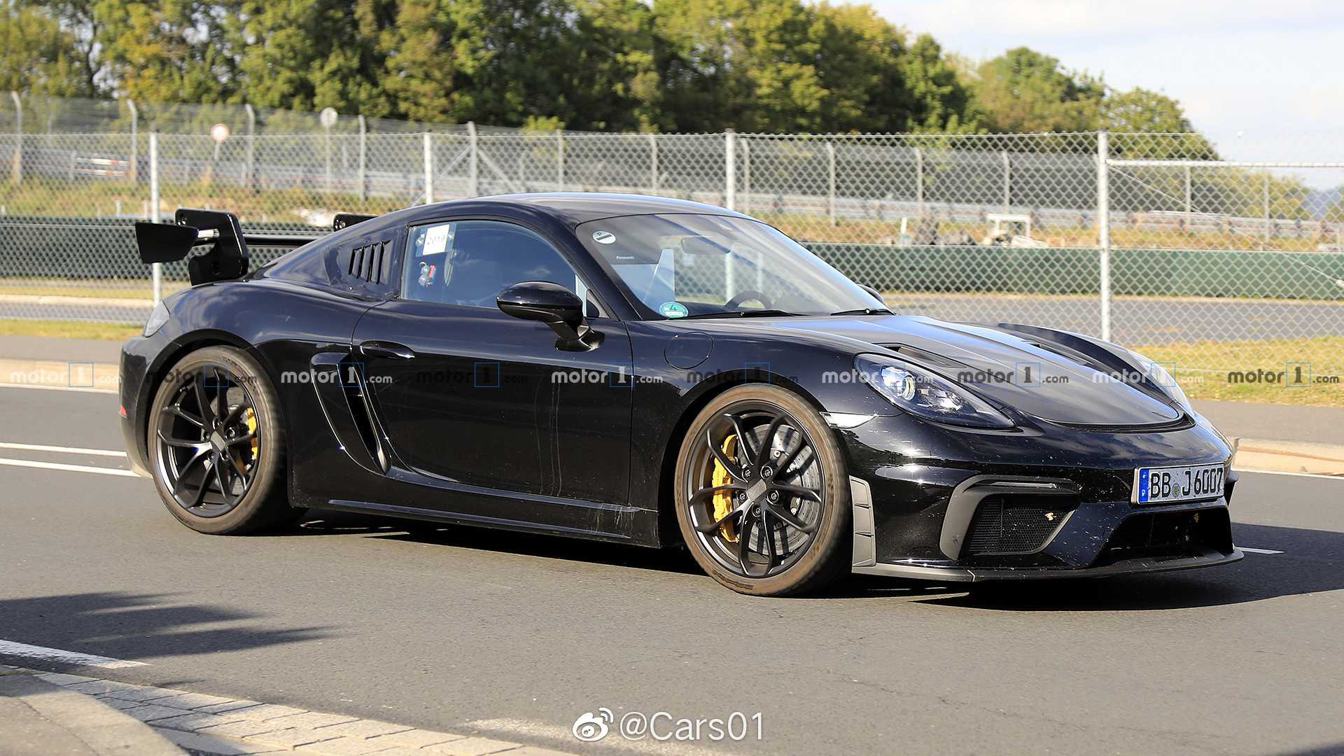 保時捷718 cayman gt4 rs最新諜照_易車