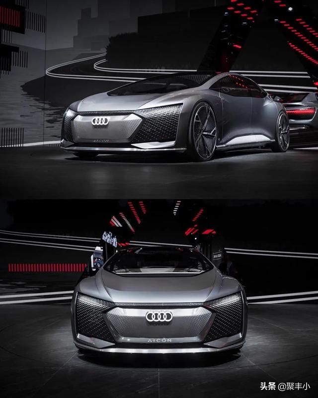奥迪最新概念车aicon跑车