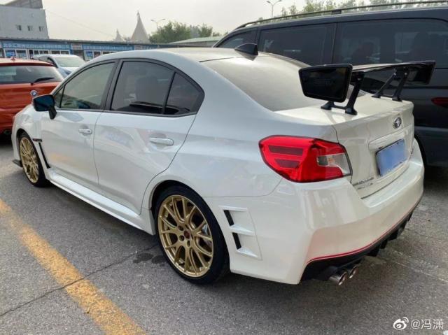 95万的斯巴鲁sti惊现二手车市场 限量500台 国外仅售35万元 易车