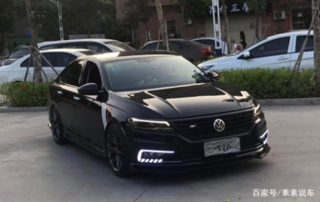 朗逸plus黑武士比迈腾还帅气惊艳夸张堪比大众cc