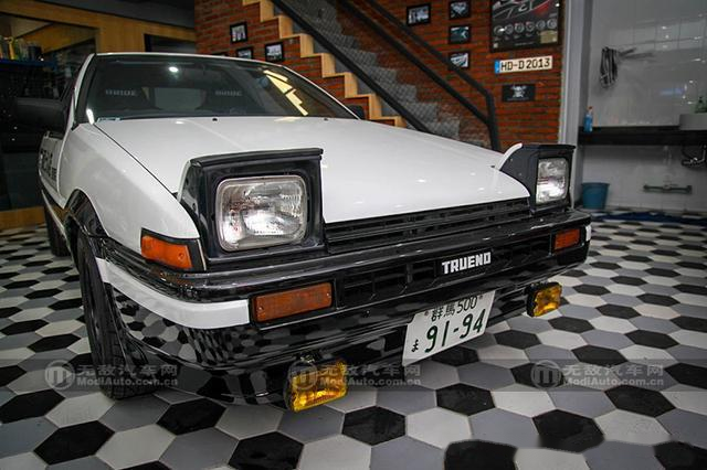 头文字d Ae86实车 这车是多少国内车迷的梦想 易车