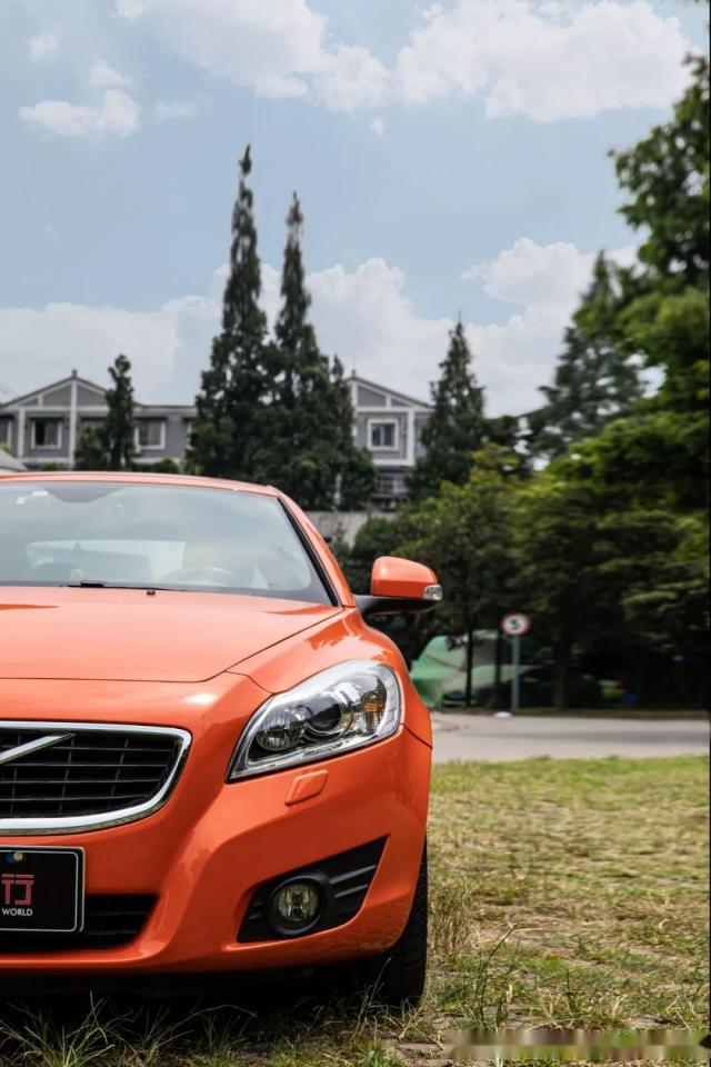 沃尔沃c70 coupe 改色改装,老车也能玩出新花样_易车