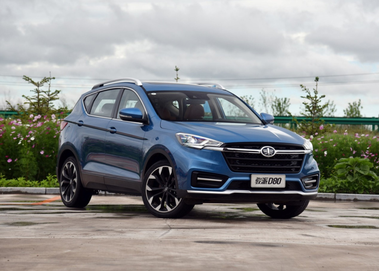 天津一汽的骏派d80, 今年一直都没有更新的消息, 估计要换代了