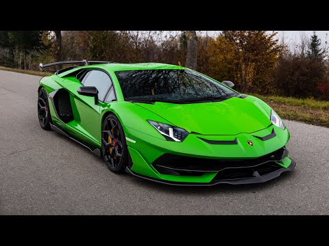改装版兰博基尼aventador svj秀声浪