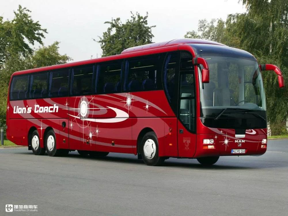 德国man自家的高端大巴产品lionscoach车型历史大科普