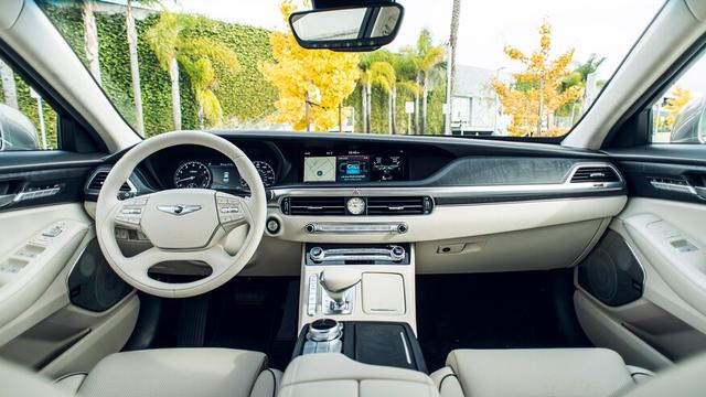 硬抗德国bba的韩国旗舰豪华车全新捷恩斯genesisg90实车试驾