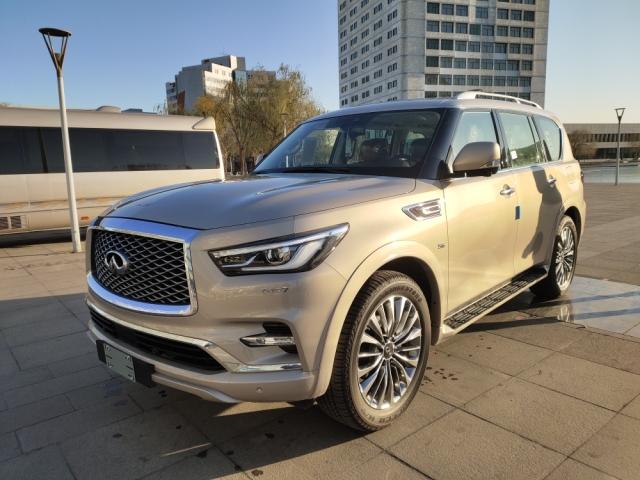 中東大型越野悍將2020款英菲尼迪qx80頂配現車實拍解析