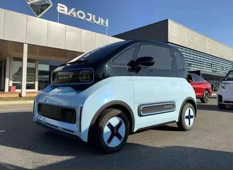 宝骏e300实车两门三座挡风遮雨买菜代步很不错