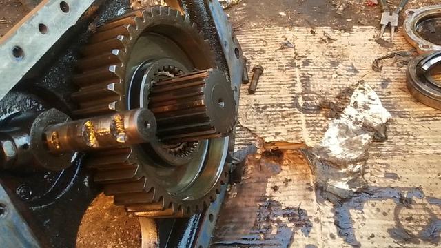 法士特12档变速箱,换同步器