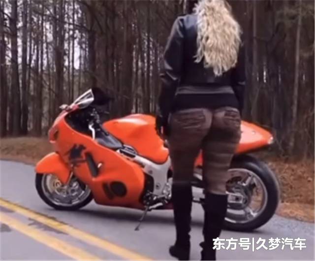 玛瑙红 铃木隼 排量1340 2 6秒破百 女车主比车养眼 易车