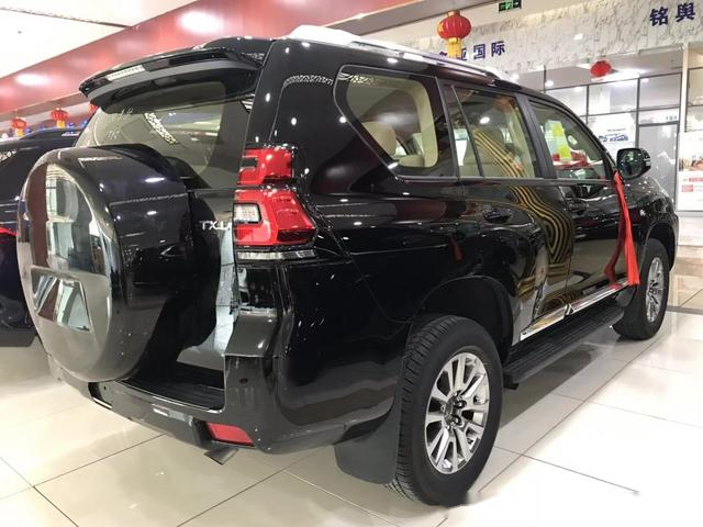 2019款丰田霸道4000天窗外挂黑色特价出