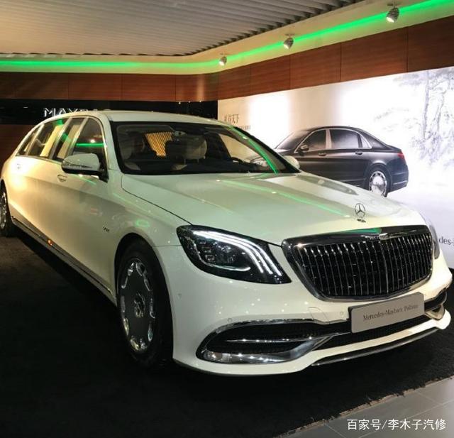 来看看1300万的车有着哪些亮点迈巴赫s680普尔曼移动的王国