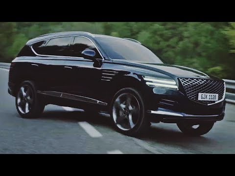 2020現代豪華suvgenesis gv80,車內車外展示