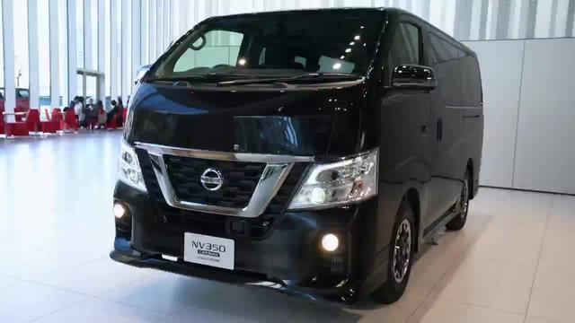 实拍2020款日产nv350面包车,真是帅!