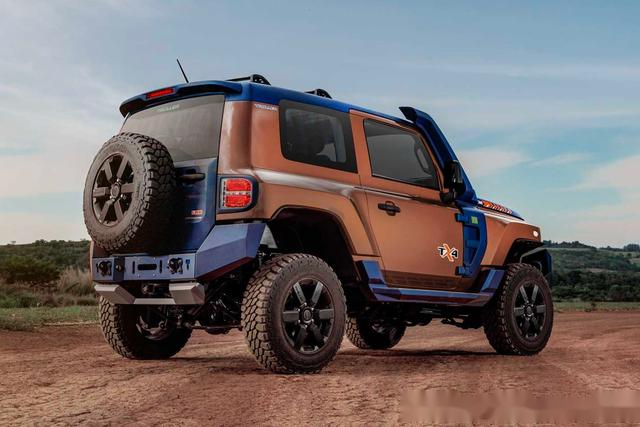 越野猛兽强悍的巴西版福特trollert4越野车