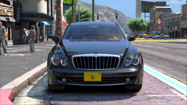 gta5 mod 特别奢华,特别舒适 迈巴赫62s