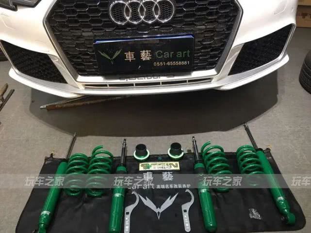 奥迪A4L改装案例 升级RS4包围19寸锻造轮毂_易车