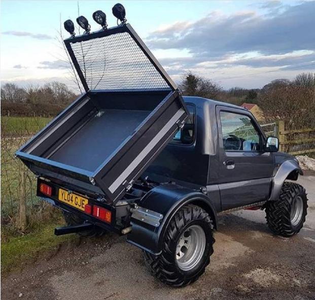 日本一款皮卡重现江湖平底货箱可自动卸货适合开着去西藏