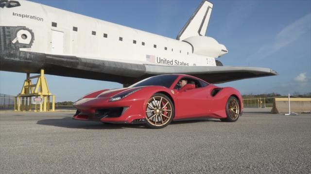 法拉利 488 pista 极速测试,比官方给的数值还要高一点点