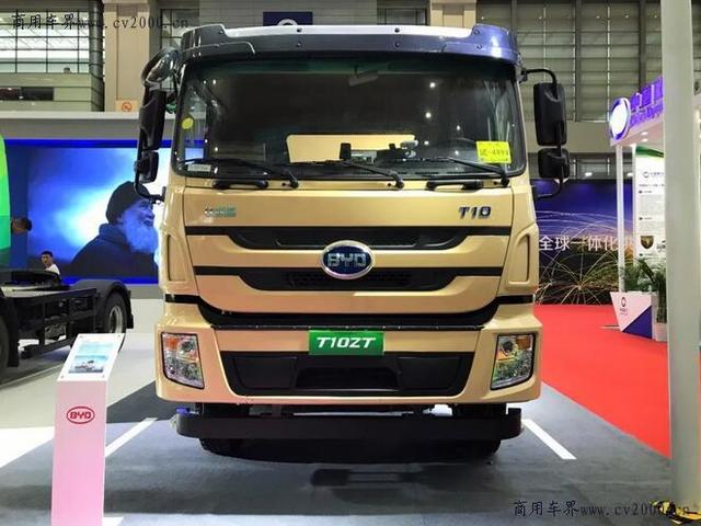 比亚迪商用车加速卡车电动化布局携三款车型亮相深圳物博会 易车