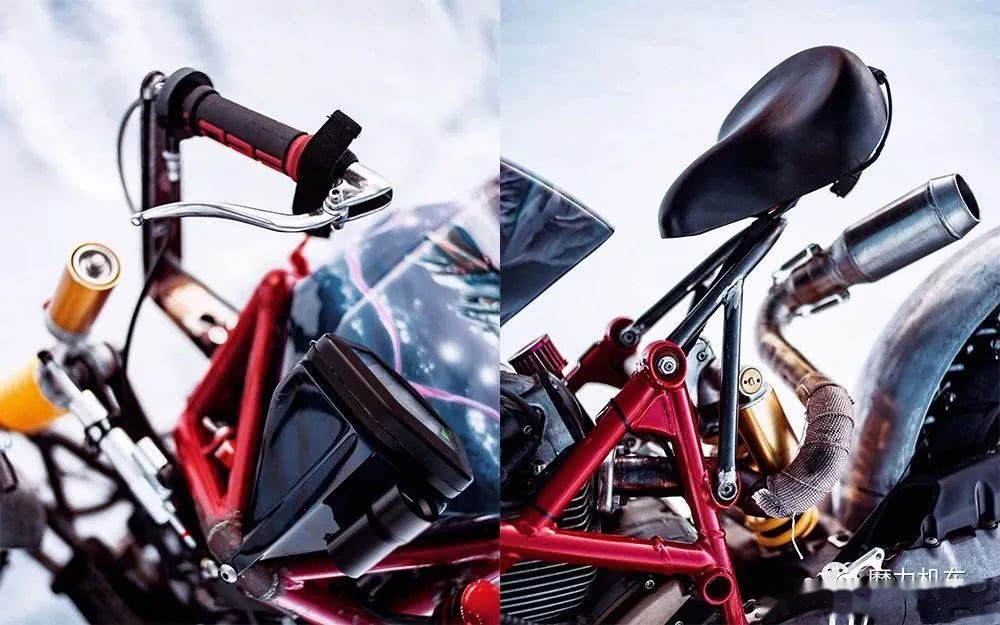 杜卡迪的倒三轮怪兽