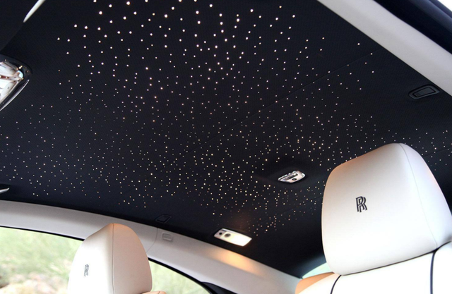 谁说星空顶只能劳斯莱斯才能有商务车加装后效果不输它