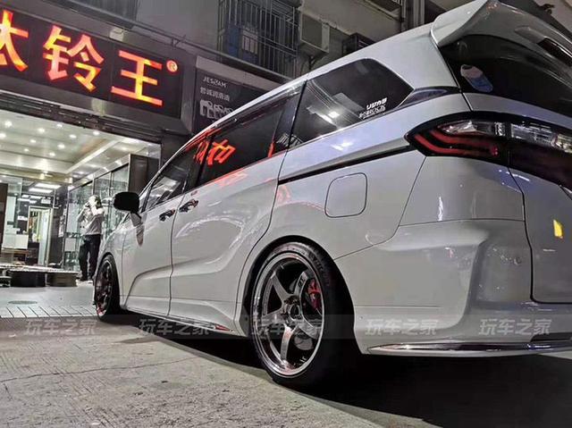 奶爸车也能很有趣奥德赛改装绞牙姿态做靓仔