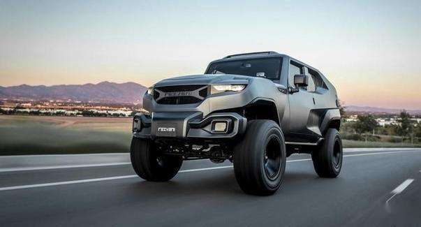 2020款rezvanitank越野车15万美元输出超1千马力