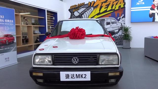时代的记忆:方灯,大众捷达mk2实车实拍照!