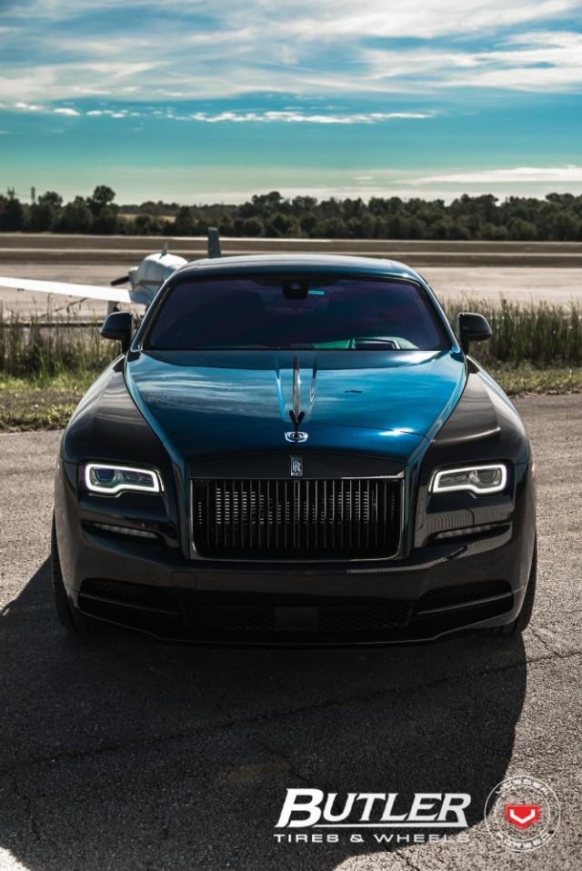 劳斯莱斯魅影特别版,这轮毂怎么样?