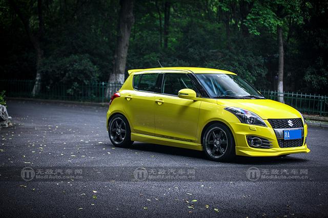 是什么驱使十几万买辆铃木雨燕?速翼特改装欣赏