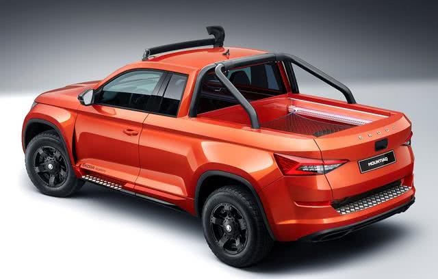 斯柯达小皮卡来了_易车