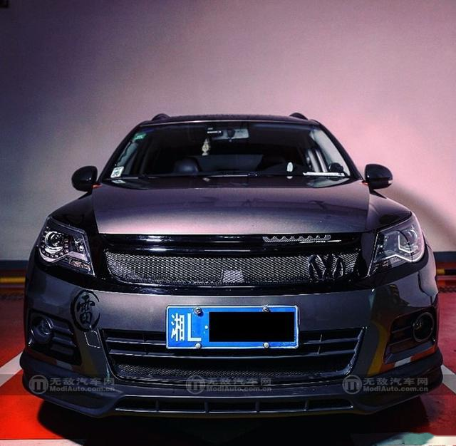 suv也玩改装大众途观这样改也很帅