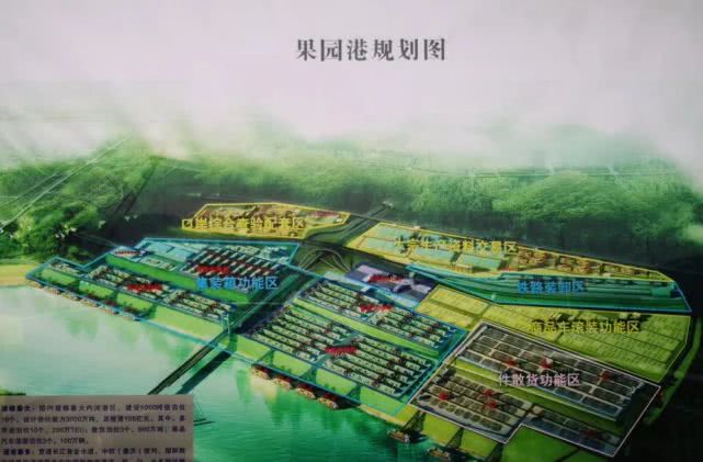 重庆果园港位置图图片