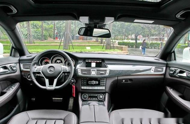 内饰低调奢华运动范十足动感科技大气豪华外观霸气侧漏奔驰cls350猎装