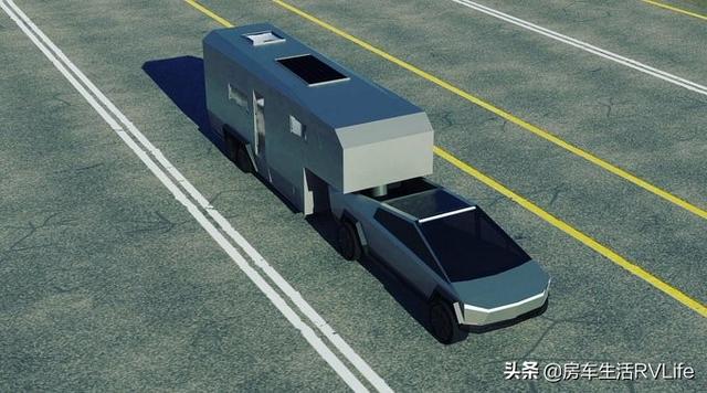 如果你买了特斯拉cybertruck那你应该再买这辆拖挂房车